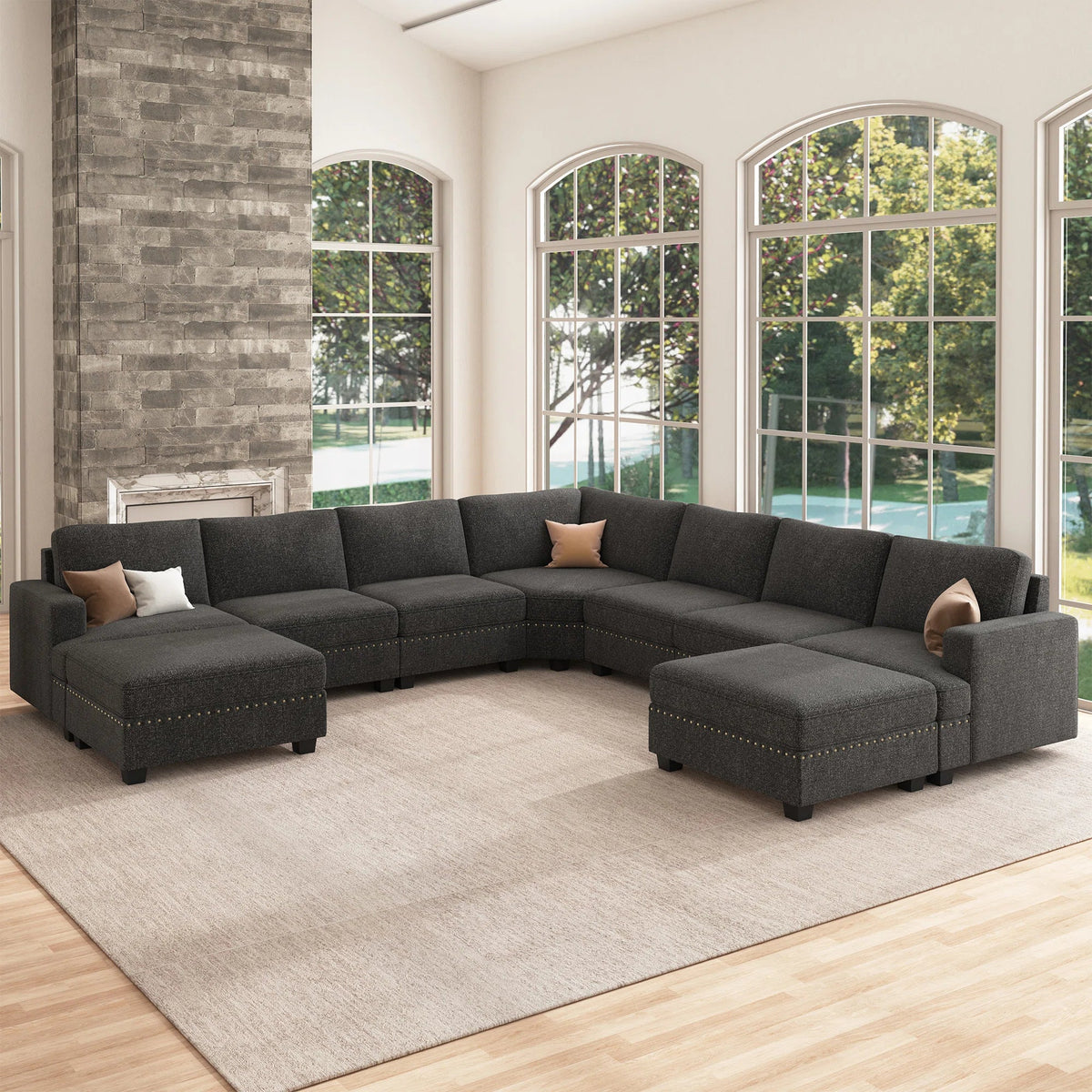 Why U Shape Corner Sofas Like Ellington Suit Family Living Rooms