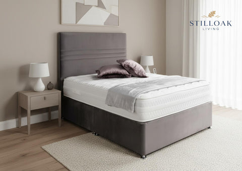 Essentials Divan Bed - With 24' Headboard