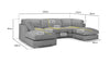 Ellington U-Shape Corner Sofa