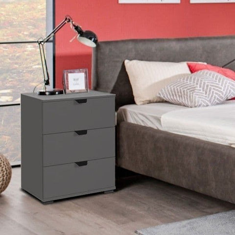 Hartwell Bedside Table – Graphite